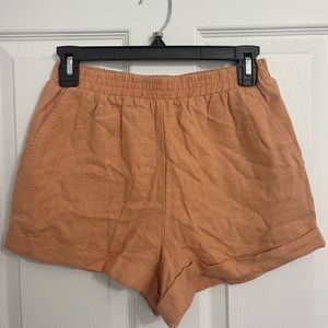 F21 Linen Shorts